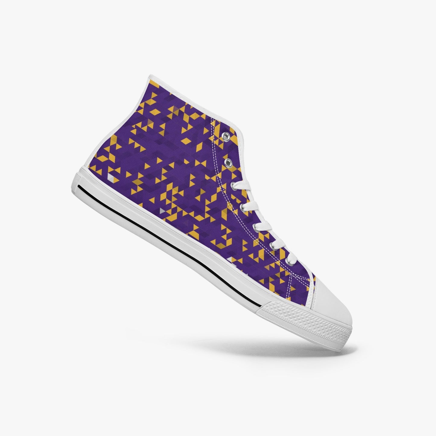 Minnesota Vikings Colors All Star High-top Canvas Sneakers