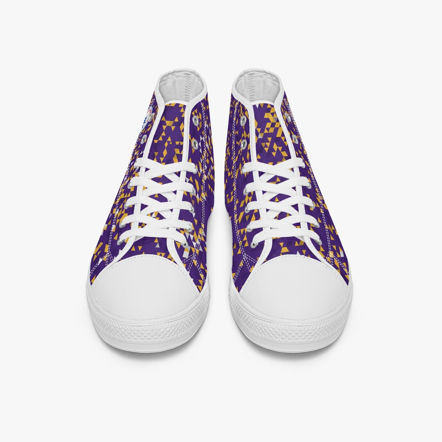 Minnesota Vikings Colors All Star High-top Canvas Sneakers
