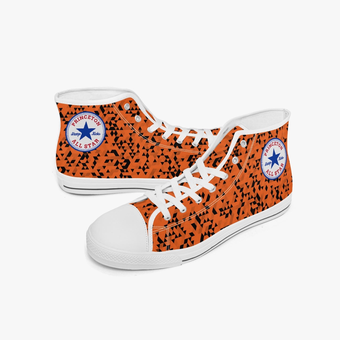 Princeton University Colored All Star High-top Canvas Sneakers