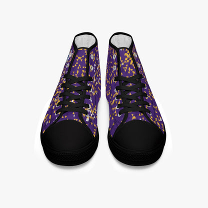 Minnesota Vikings Colors All Star High-top Canvas Sneakers