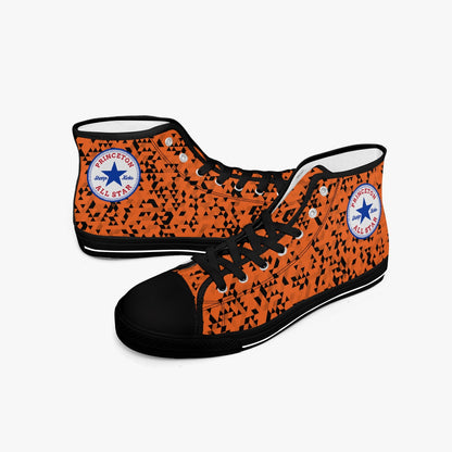 Princeton University Colored All Star High-top Canvas Sneakers