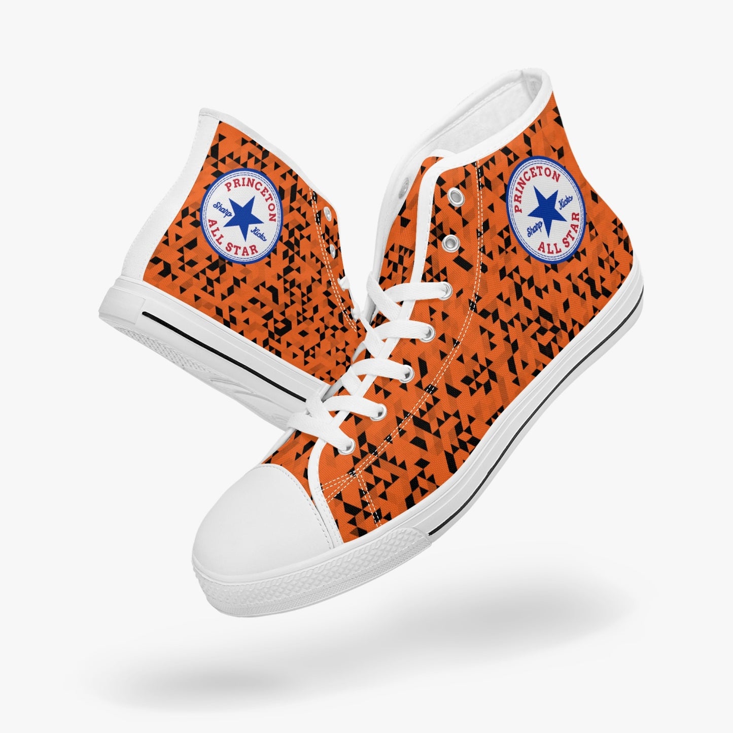 Princeton University Colored All Star High-top Canvas Sneakers