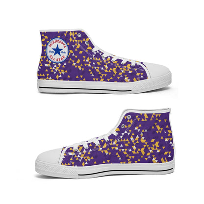 Minnesota Vikings Colors All Star High-top Canvas Sneakers